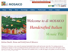 Tablet Screenshot of dimosaico.com